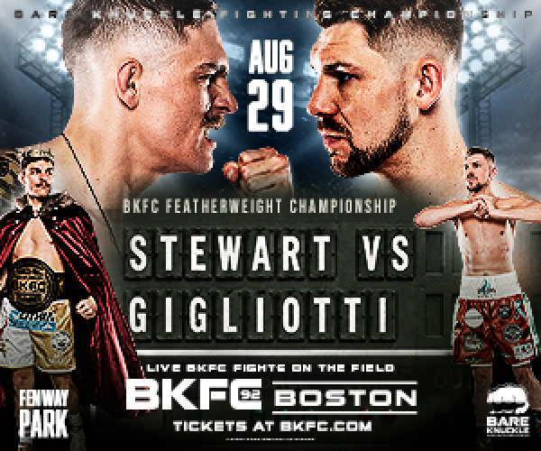 Bare Knuckle Fighting Championship at Fenway Park