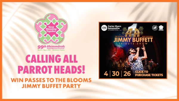 Win Passes To the Blooms Jimmy Buffet Party