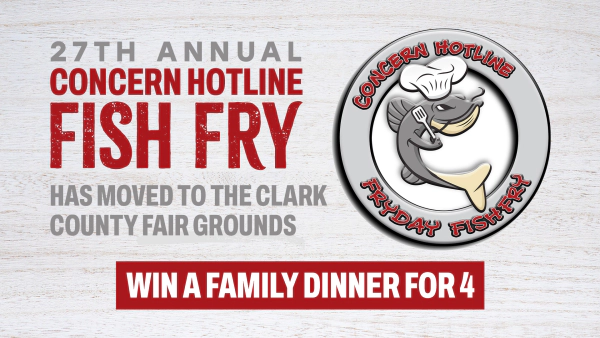 27th Annual Concern Hotline Fish Fry has moved to the Clarke County Fair Grounds