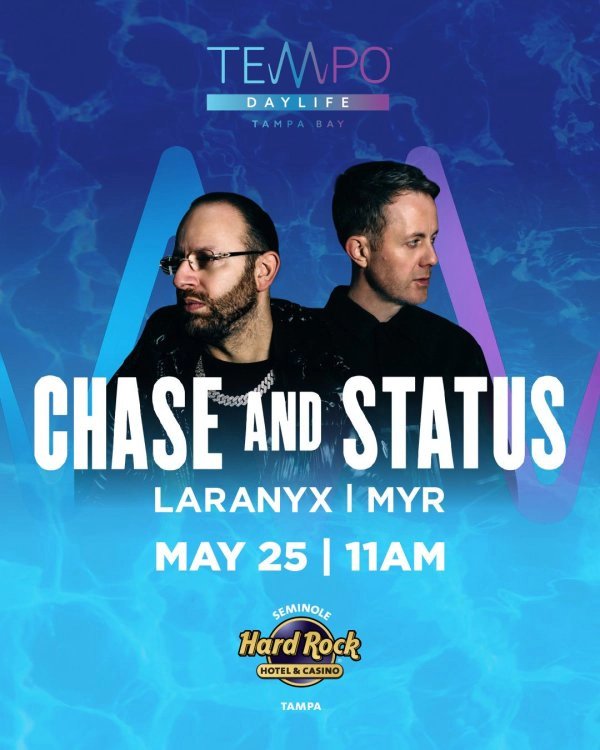 Win tickets to experience the high-energy Chase & Status Pool Party live!
