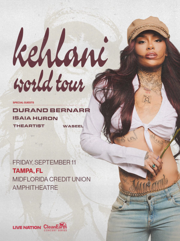 Win tickets to experience Kehlani’s World Tour live!