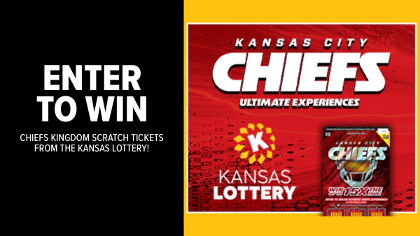 REGISTER TO WIN CHIEFS KINGDOM SCRATCH TICKETS FROM THE KANSAS LOTTERY!