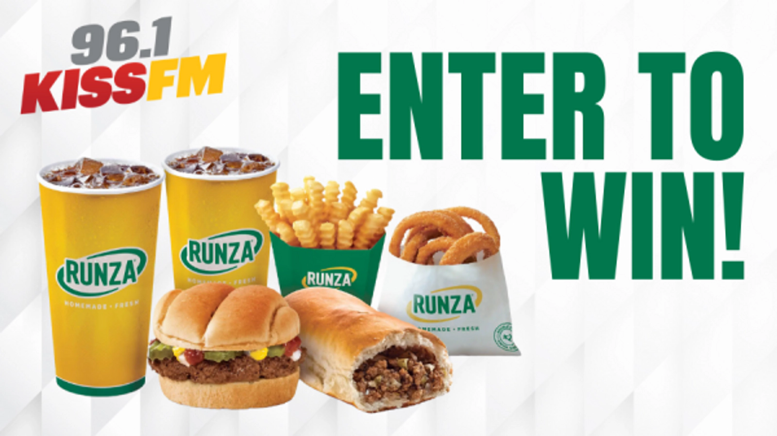 Win 4 Runza Combo Meals!