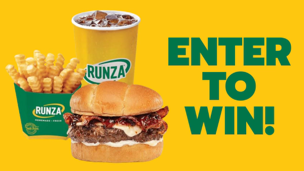 Enter to Win 4 Free Runza Combo Meals!