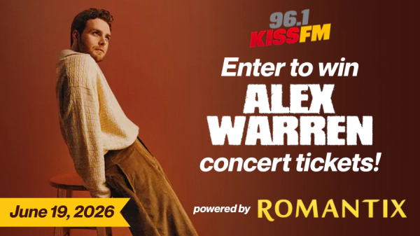 Enter to Win Alex Warren Tickets, Powered by Romantix!
