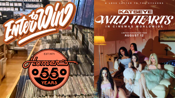 Enter to Win a Homer's Music Gift Certificate and KATSEYE Wild Hearts Movie Tickets!