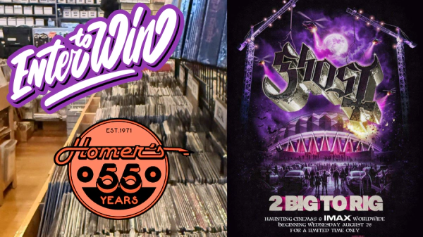 Enter to Win "GHOST: 2 Big to Rig" Movie Tickets + A Homer's Music Gift Certificate!