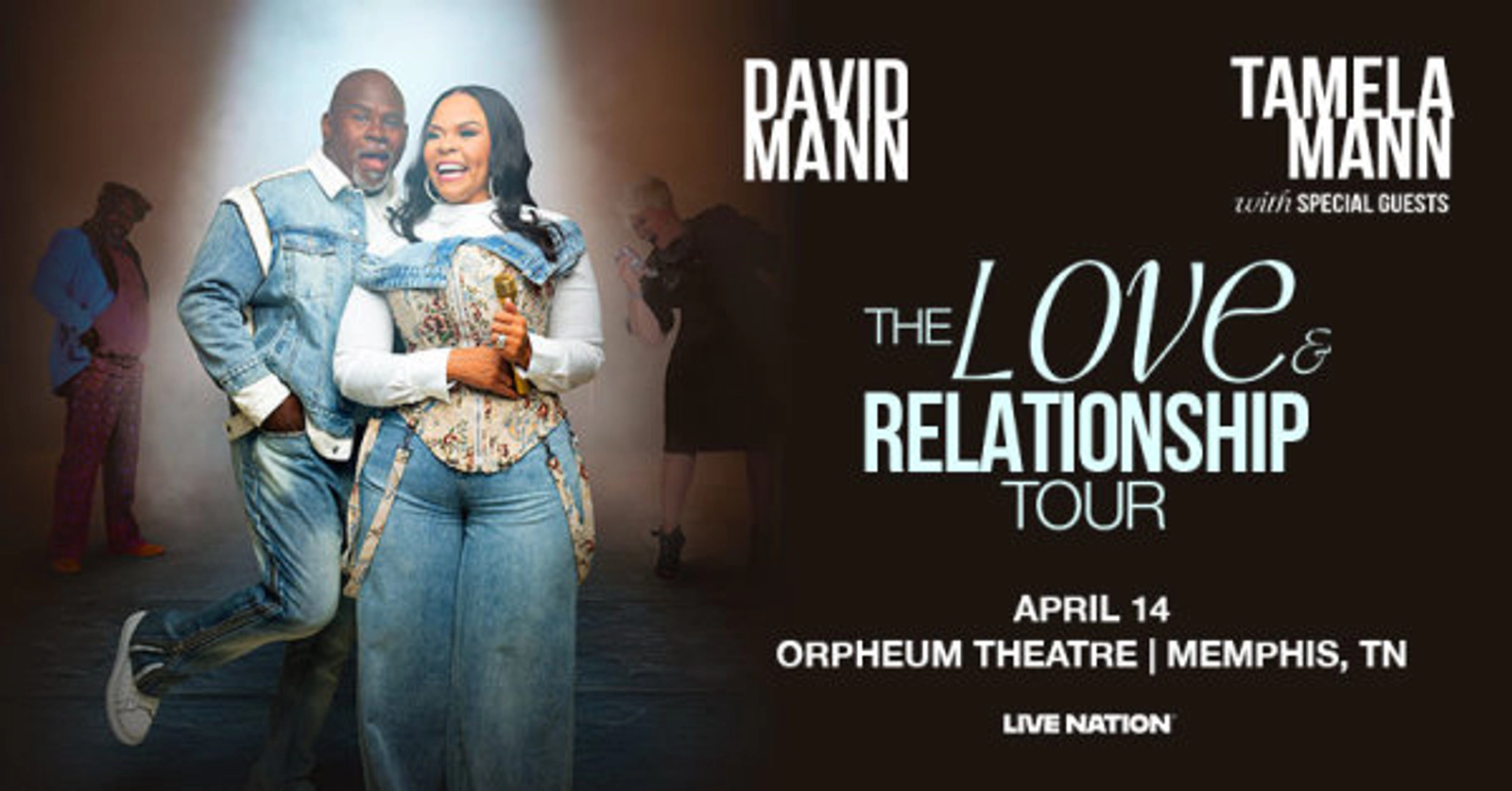 Win Tickets To David & Tamala Mann at The Orpheum
