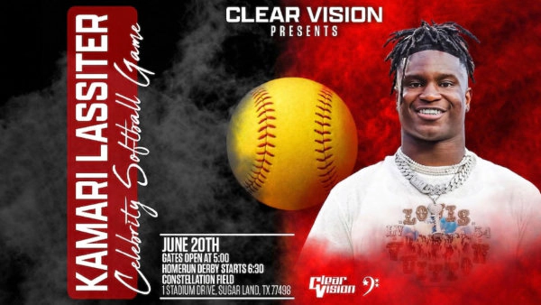 Win your tickets for the Kamari Lassiter Celebrity Softball Game!