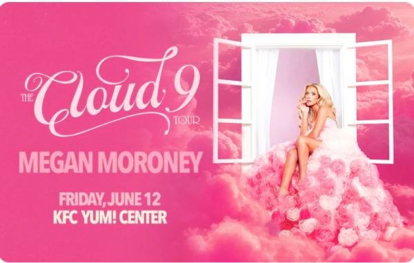 Megan Moroney at KFC YUM! Center on June 12, 2026