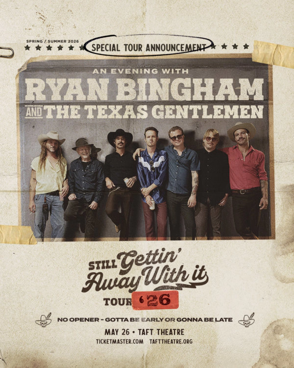 Enter to Win Tickets to Ryan Bingham and The Texas Gentlemen on May 26, 2026