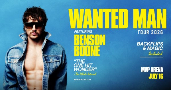 Enter for your chance to see Benson Boone on his American Summer Tour!