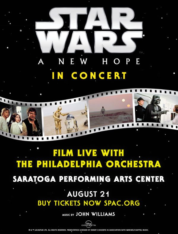 Saratoga Performing Arts Center August 21st Film Night Sweepstakes