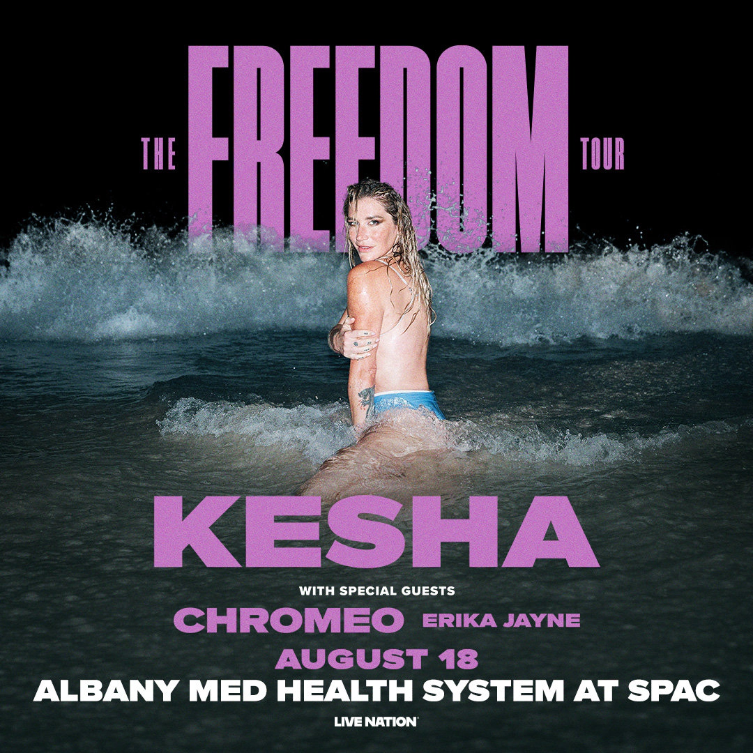 Enter for your LAST chance to win tickets to see Kesha perform LIVE in Saratoga!