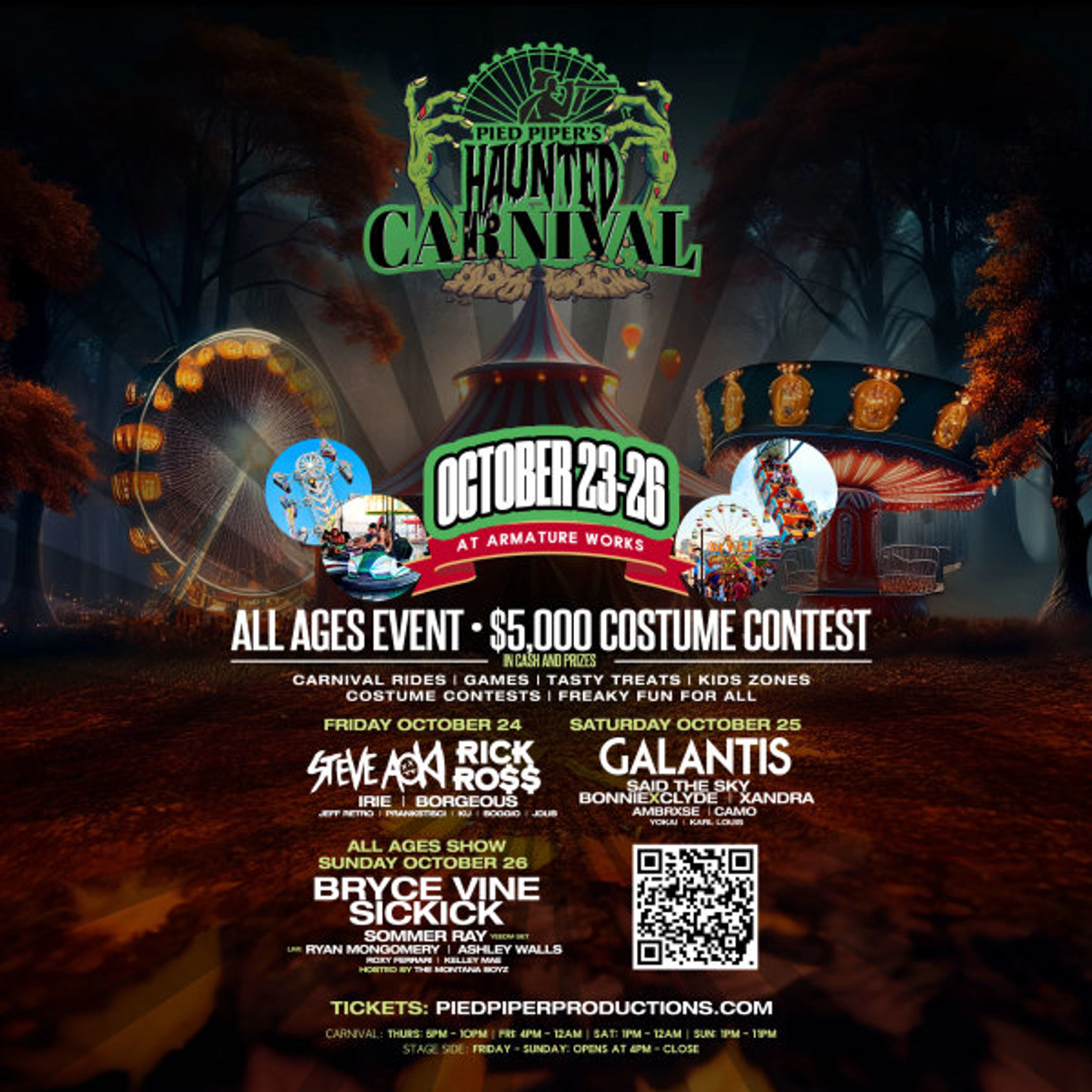 Gana boletos para Haunted Carnival