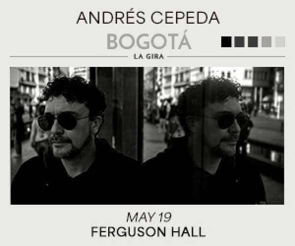 Gana boletos para el concierto de Andres Cepeda en Tampa