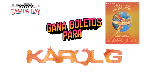 Gana boletos para ver a Karol G!