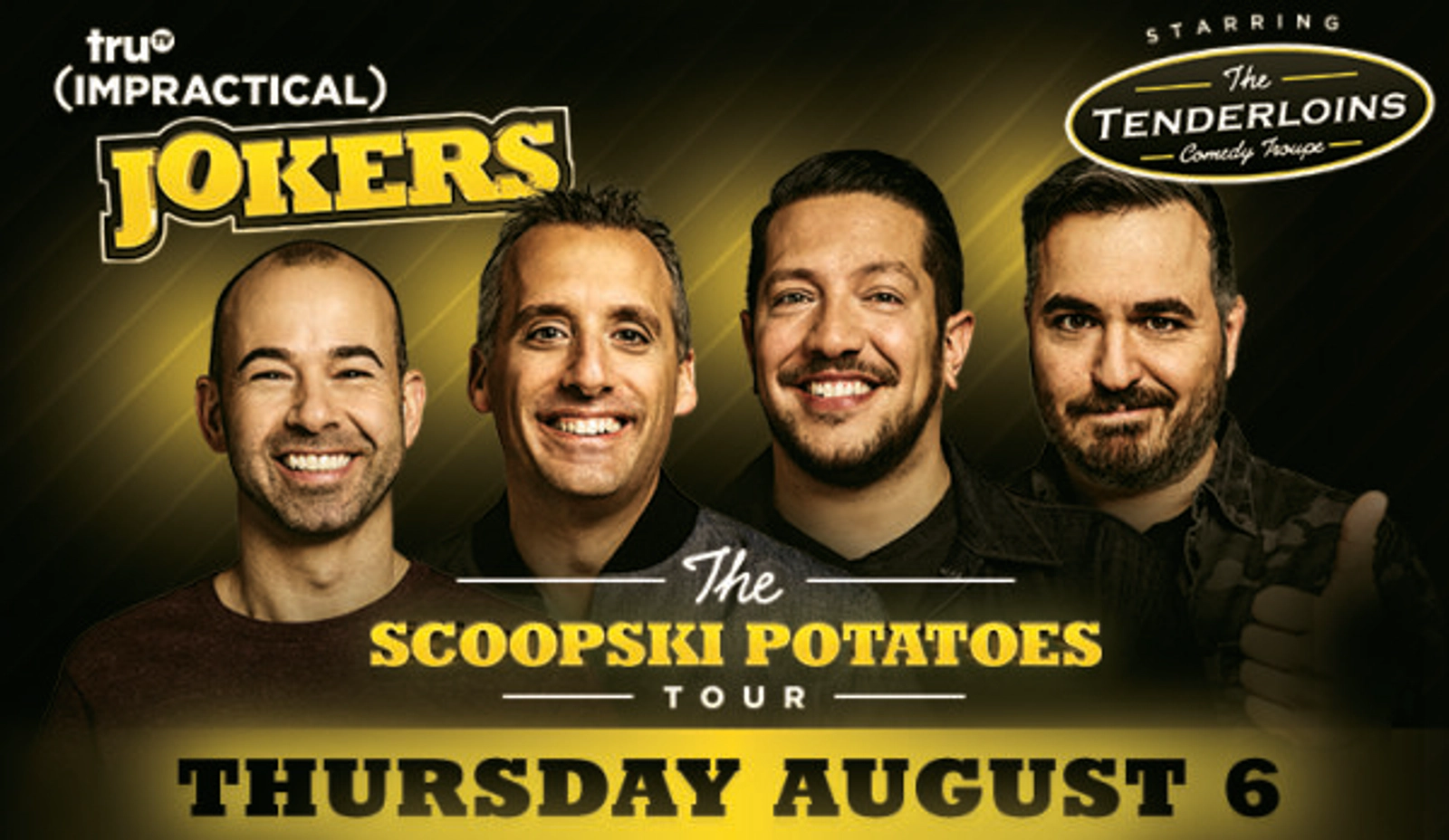 The Impractical Jokers will be coming to the Pensacola Bay Center Win your tickets now! - Thumbnail Image