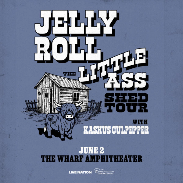 Freeload Tickets to see Jelly Roll’s “Little Ass Shed Tour” at The Wharf