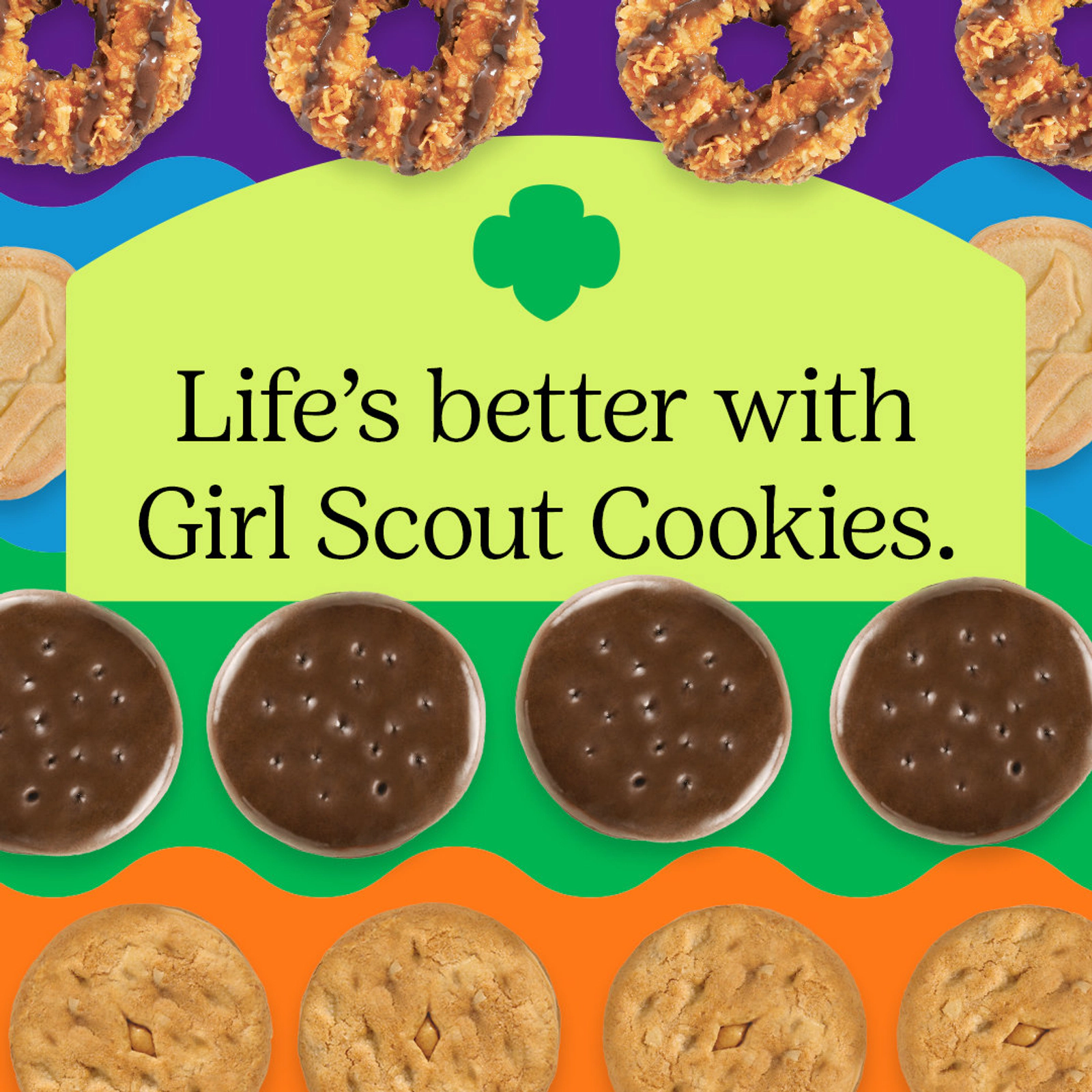 Enter for your chance to win a Girl Scouts Cookie Multi-Pack!