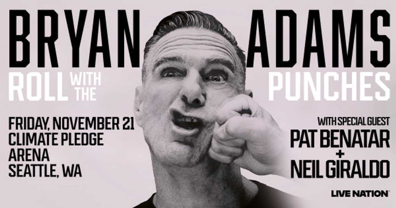 Win Tickets to Bryan Adams at Climate Pledge Arena!