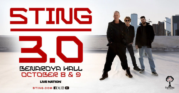Win Tickets to see Sting at Benaroya Hall