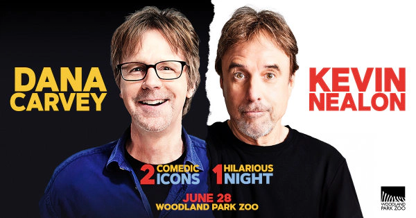 Win tickets to see Dana Carvey and Kevin Nealon!