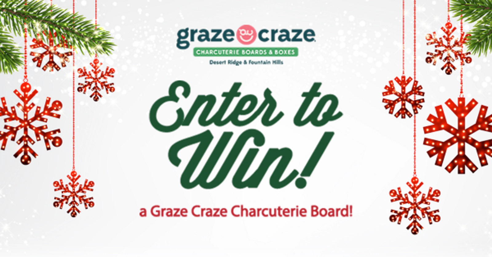 Win a Graze Craze Charcuterie Board!