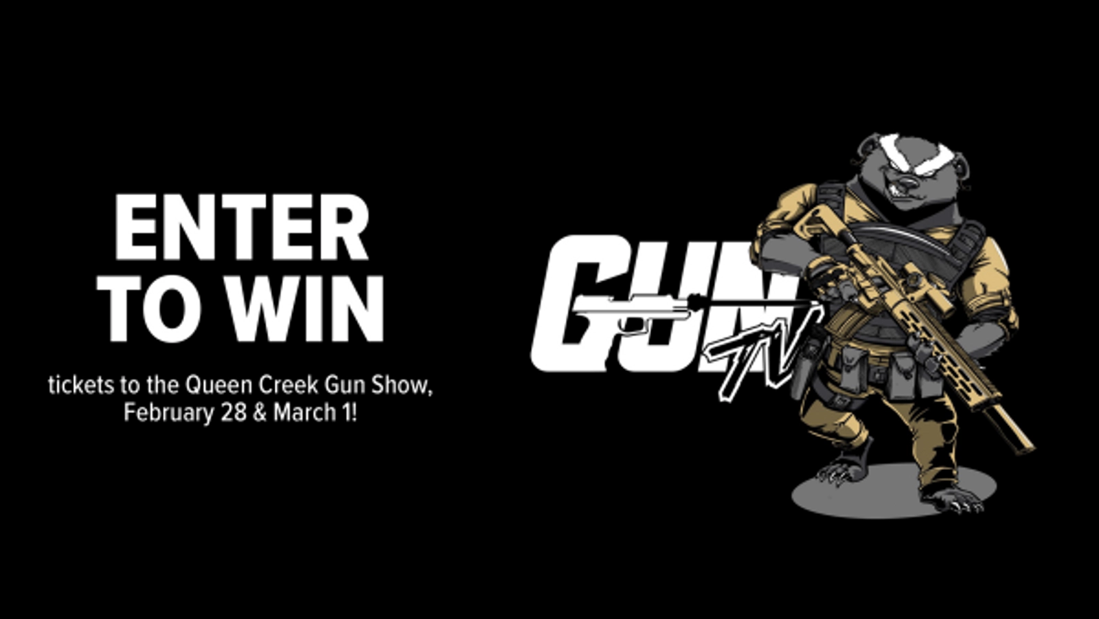 Win tickets to the Queen Creek Gun Show, February 28 & March 1!