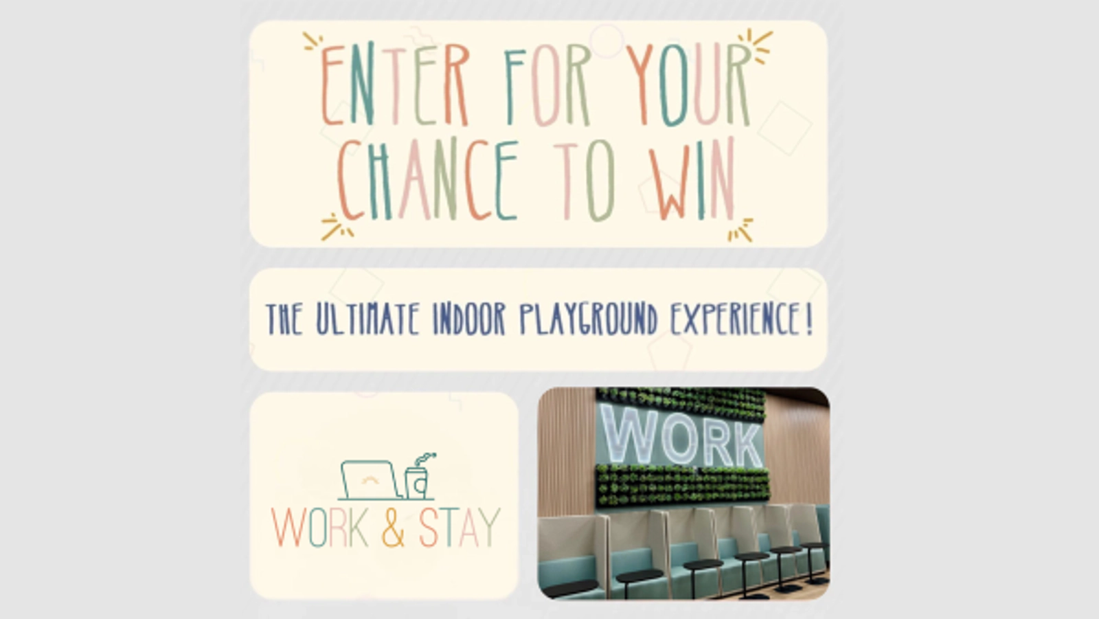 Enter to win the ultimate indoor playground experience!
