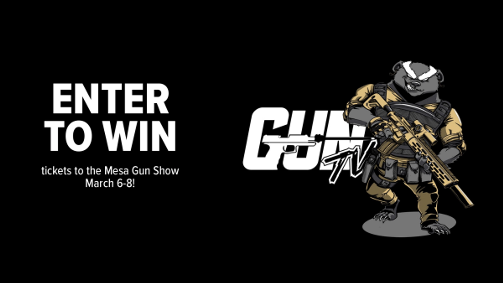 Win tickets to the Mesa Gun Show March 6-8!