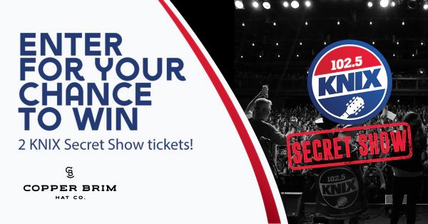 Win tickets to the KNIX Secret Show!