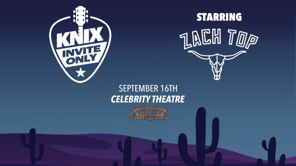 Win Tickets to KNIX Invite Only starring Zach Top