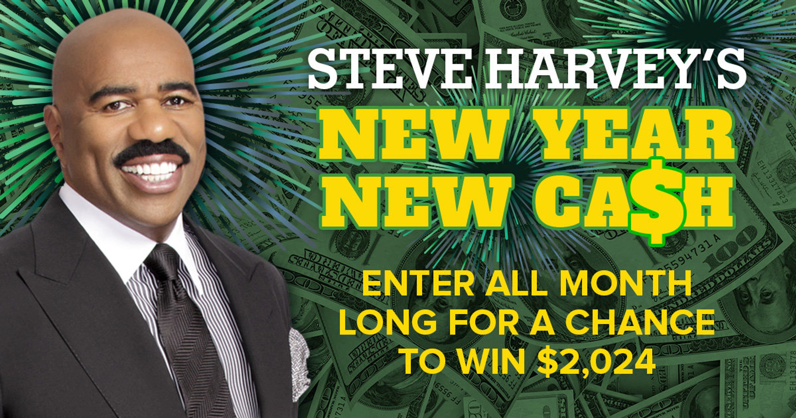 Celebrate the new year with your chance to win $2024!