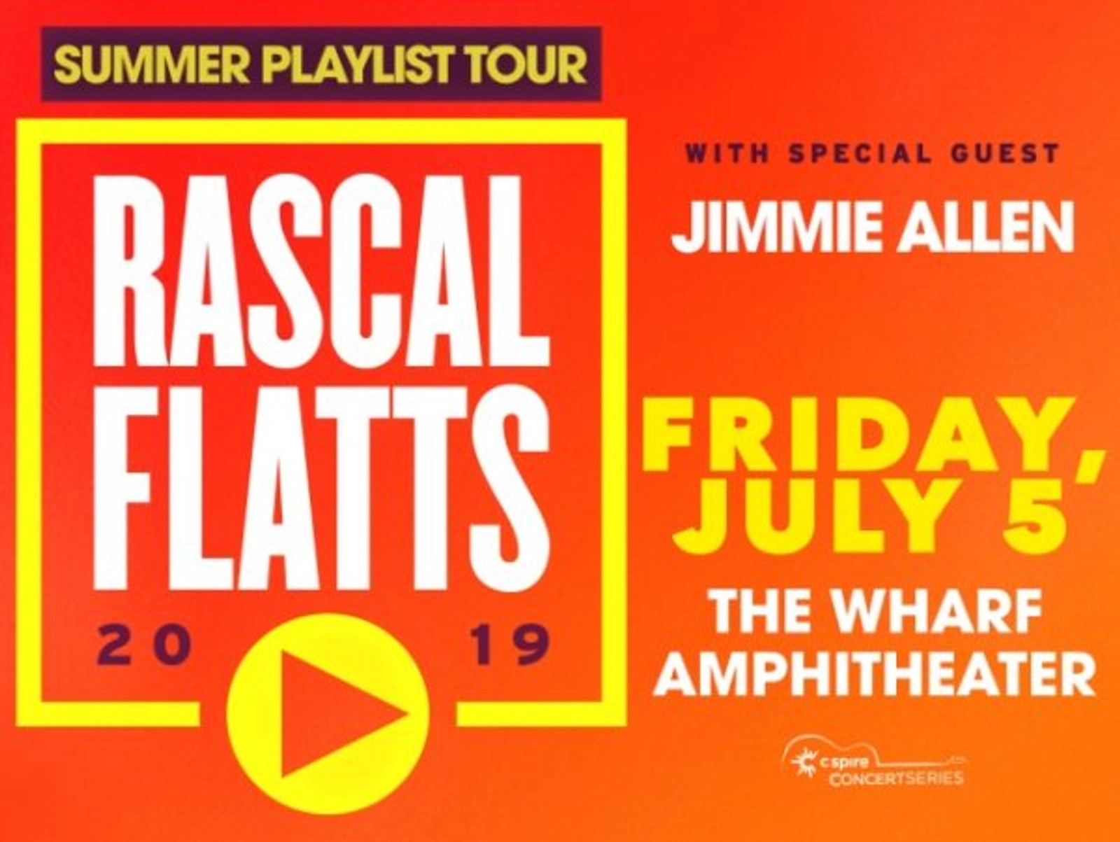 Win your tickets to Rascal Flatts at the Wharf! - Thumbnail Image