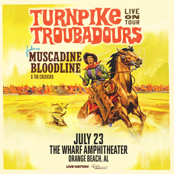 Win Tickets to See TURNPIKE TROUBADOURS with MUSCADINE BLOODLINE & THE CREEKERS