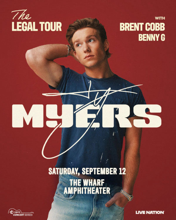 Win Tickets to see Ty Myers at the Wharf