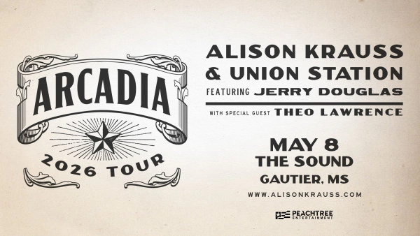 Win Tickets To Alison Krauss & Union Station Featuring Jerry Douglas - Arcadia 2026 Tour