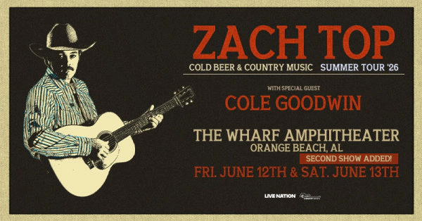 LAST CHANCE to Win Zach Top Tickets for Saturday