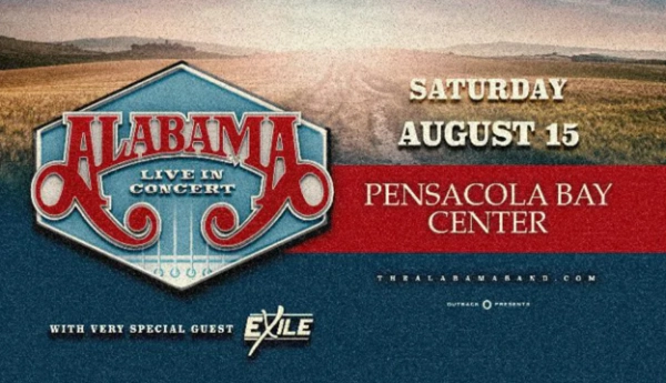See the Legendary Alabama at Pensacola Bay Center