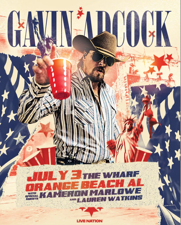 Win Tickets to Gavin Adcock at The Wharf July 3, 2026