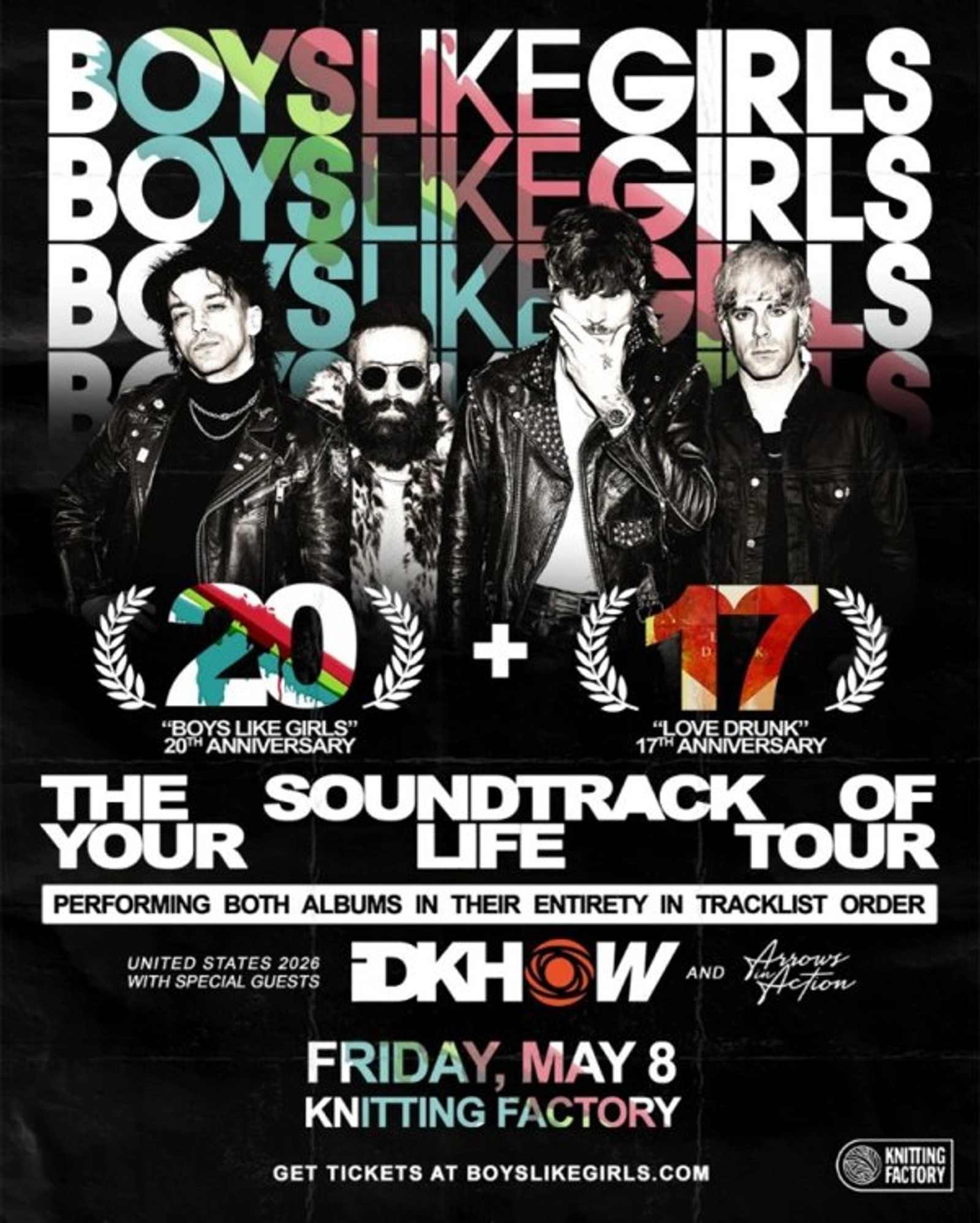 Boys Like Girls Live at the Knitting Factory