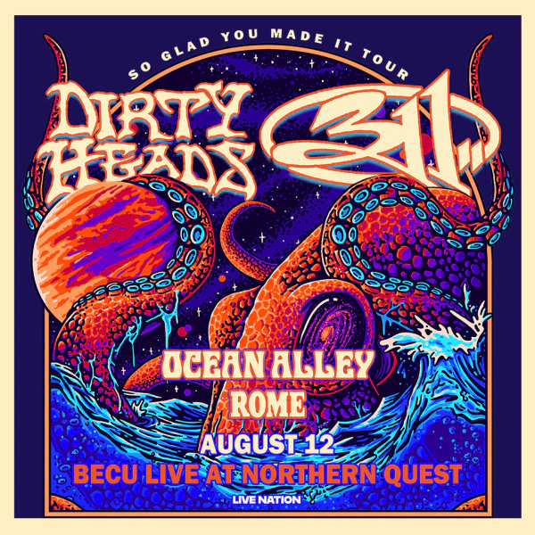 Dirty Heads and 311 Live at BECU Live at Northern Quest Casino