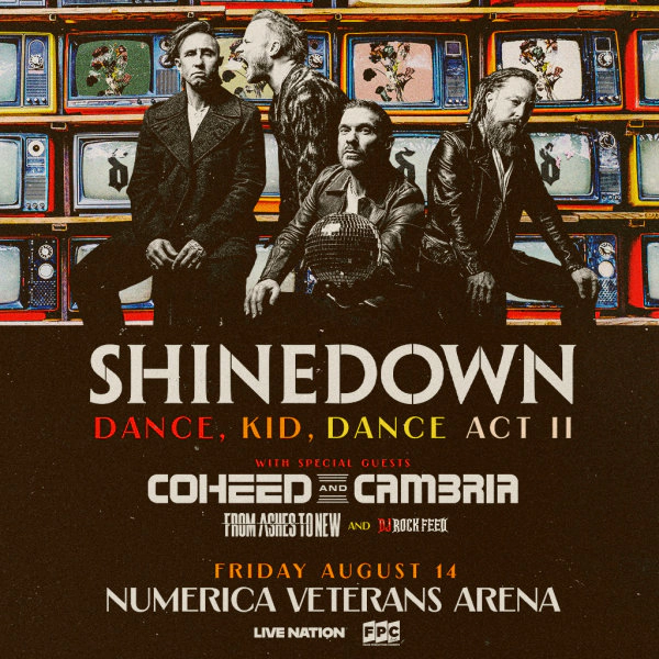 Shinedown LIVE at Numerica Veterans Arena!