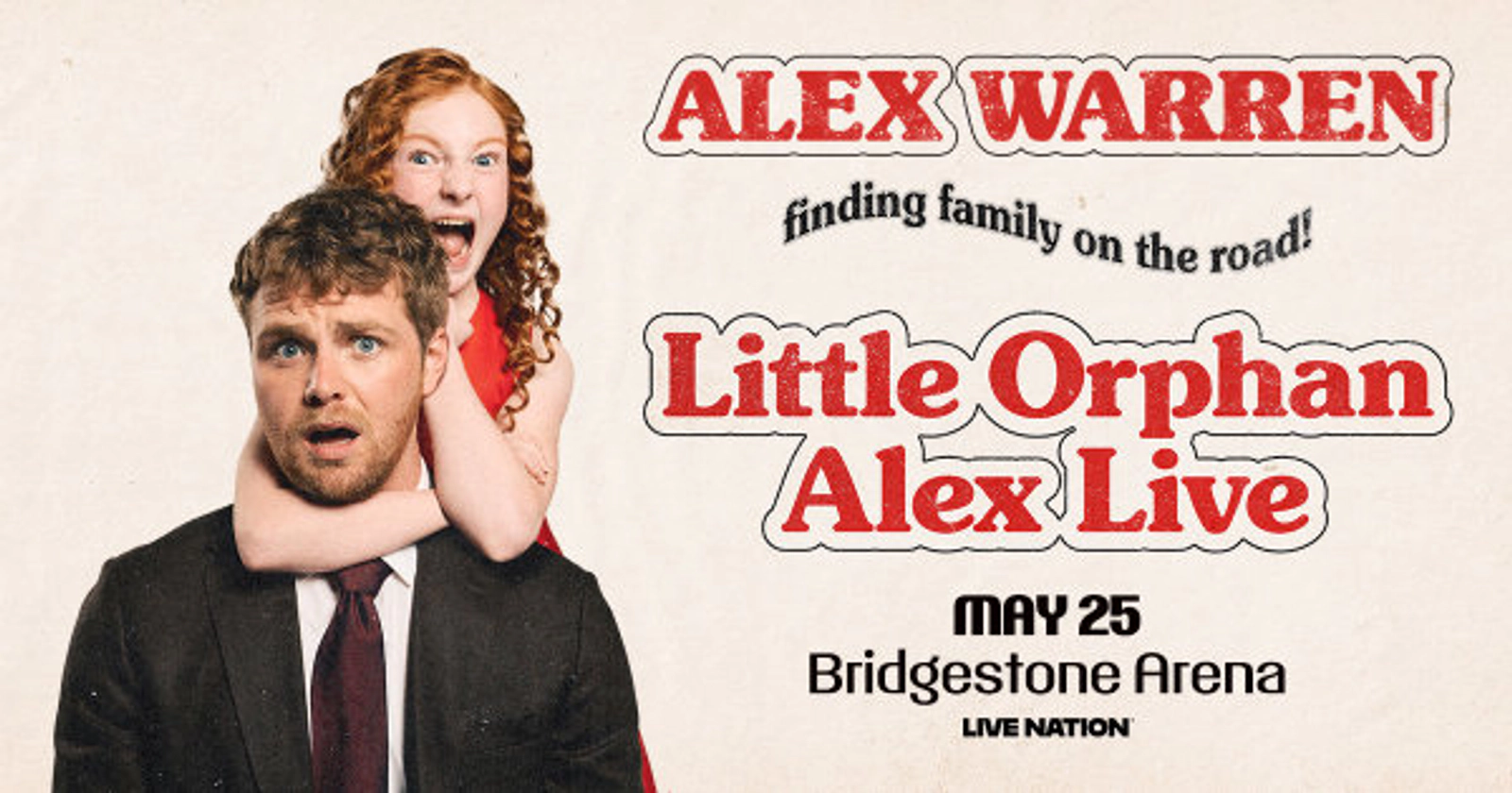 Win Tickets to Alex Warren at Bridgestone Arena!