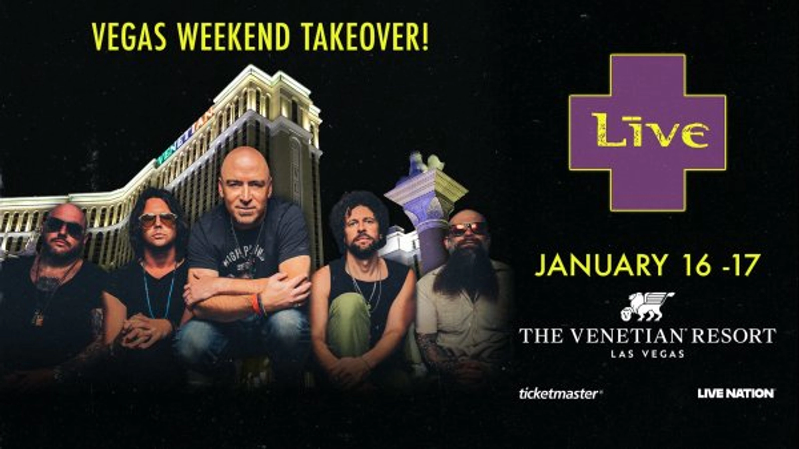 Enter to Win Tickets to +LIVE+!