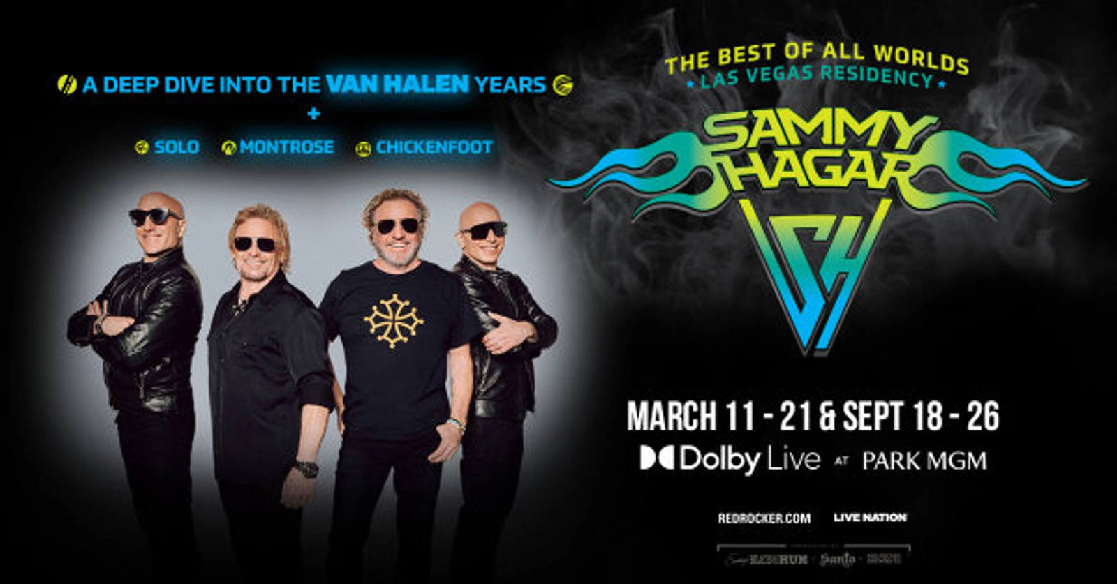 Enter to Win Tickets to Sammy Hagar!