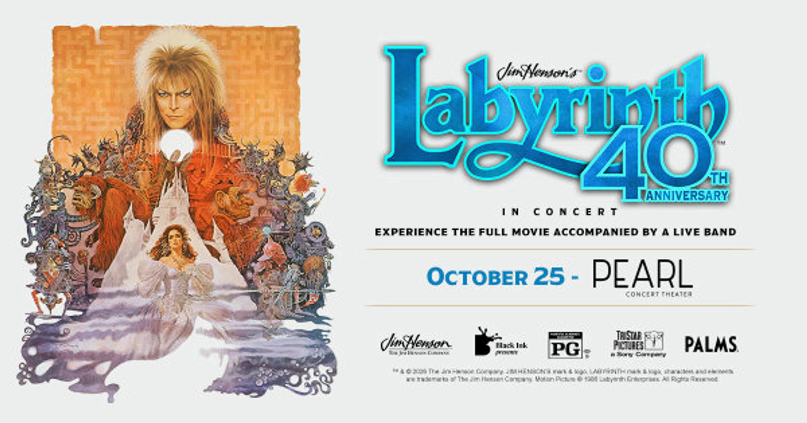 Enter to Win Tickets to Jim Henson’s Labyrinth in Concert!