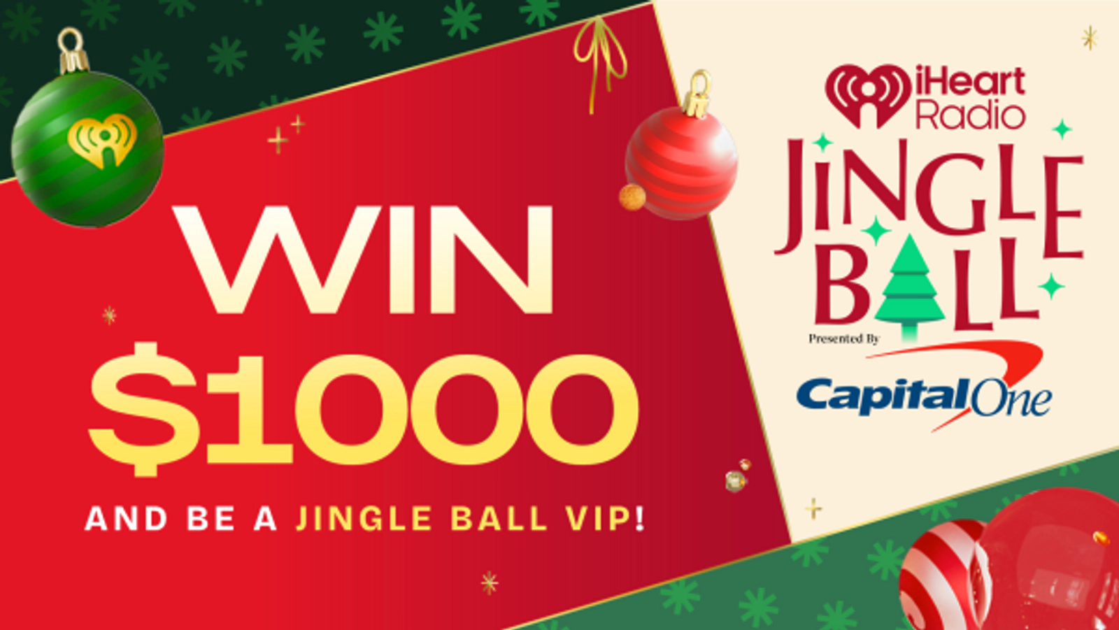 Listen To Win $1,000 & Be A Jingle Ball VIP