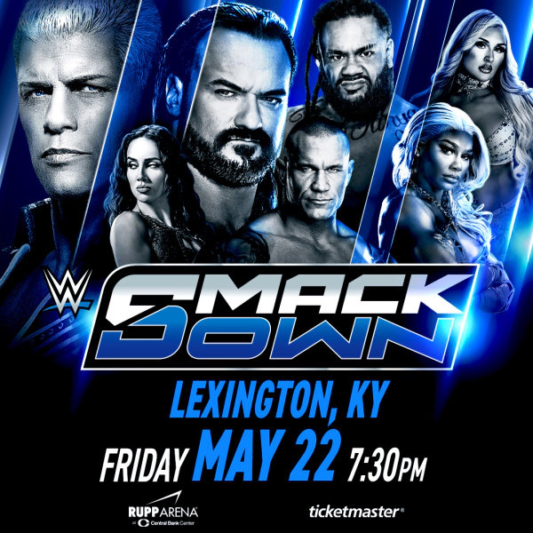 WWE Smackdown at Rupp Arena on May 22, 2026